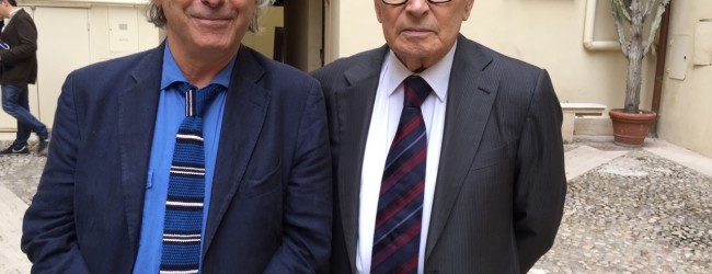 Foto Archivio: Ignazio Senatore e Ennio Morriconi