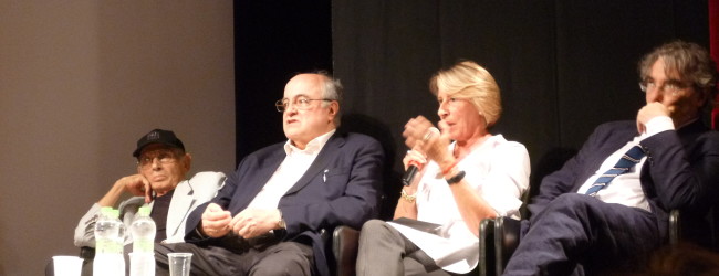 Foto Archivio: Ignazio Senatore, Manuel De Sica, Pasquale Squitieri al Festival dei Due Mondi di Spoleto 2014