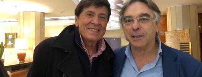 Ignazio Senatore con Gianni Morandi (2018)
