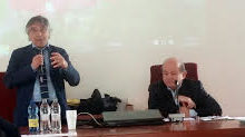 Ignazio Senatore con Giancarlo Magalli (2016)
