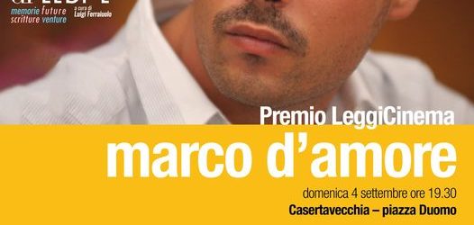 Ignazio Senatore incontra Marco D’Amore a Un borgo di libri – Caserta Vecchia 2022