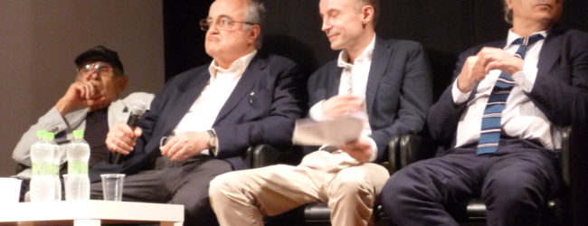 Ignazio Senatore con Pasquale Squitieri e Manuel De Sica