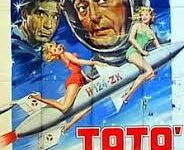Sandrocchia con Totò sulla luna e sul treno