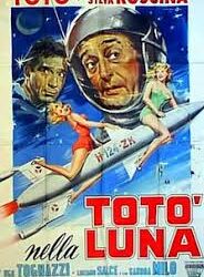Sandrocchia con Totò sulla luna e sul treno