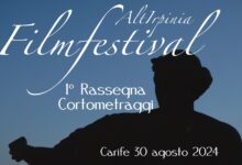 “Alta Irpinia Film Festival” – Carife  (Av) – 30 agosto – ore 21-  Piazza San Giovanni – Direttore Artistico: Ignazio Senatore – Ingresso gratuito