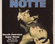 La notte di Michelangelo Antonioni – Italia —Francia – 1961-  Durata 122’ – B/N