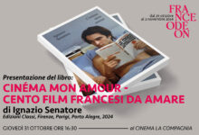 “Cinema mon amour – Cento film francesi da amare” di Ignazio Senatore – Classi Edizioni – Odeon -31 ottobre- ore 16.30 – Cinema La Compagnia – Firenze